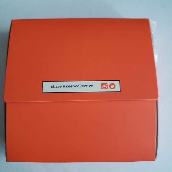 Keep Collective Double Leather Band Charm Bracelet- Mint/Steel Grey - New In Box - Picture 8 of 9